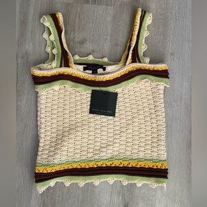 NWT Marc New York Crochet top